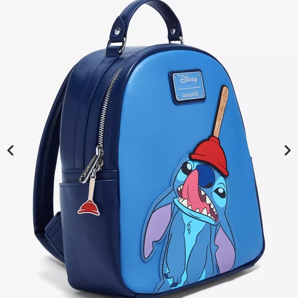 Loungefly Disney Lilo & Stitch Plunger Mini Backpack - Picture 2 of 4